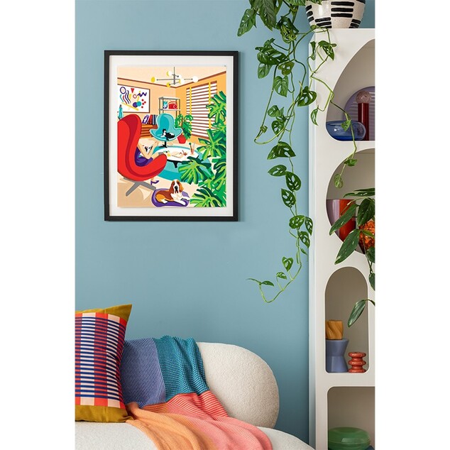 SENTOSPHERE PALETTE D'ARTISTE Maľovanie podľa čísel Interiér