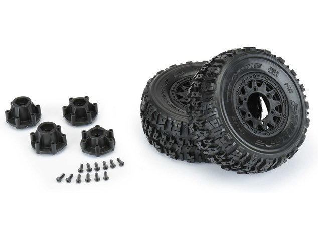 Pro-Line koleso 2.2/3.0", pneu Trencher X, disk Raid H12 čierny (2)