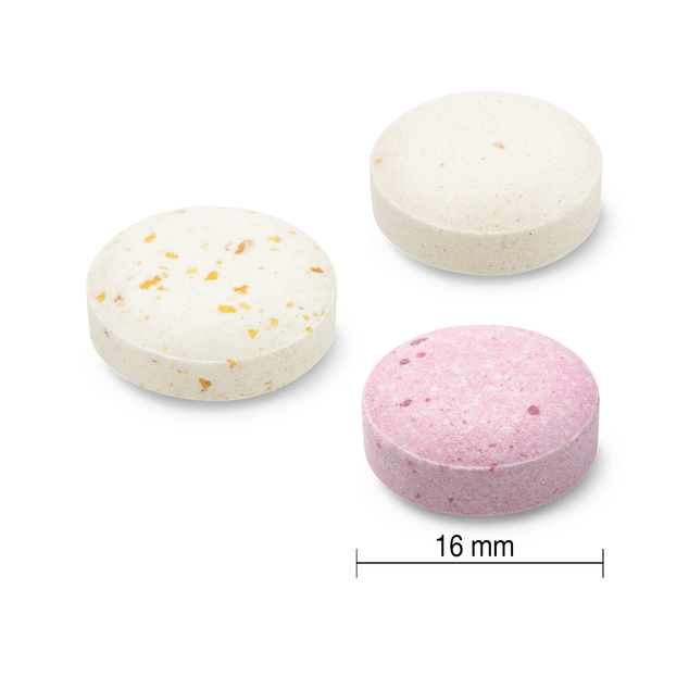Jamieson Vitamin C 500 mg Lutschtabletten, Mischung aus drei Fruchtgeschmacksrichtungen, 120 Tablett