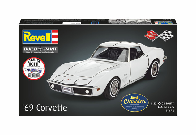 Kit de démarrage auto 77684 - Corvette C3 (1:32)