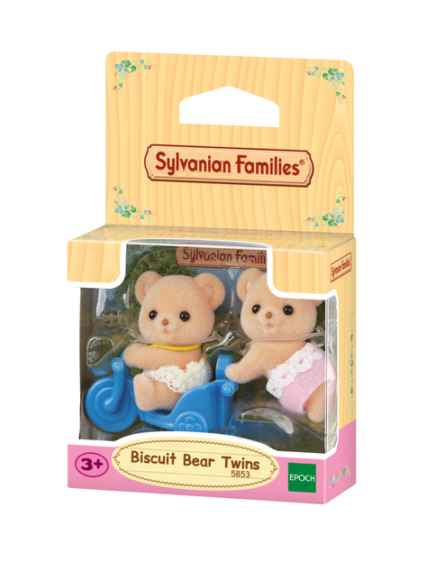 Sylvanian Families Dvojčka piškotnih medvedkov z motorjem