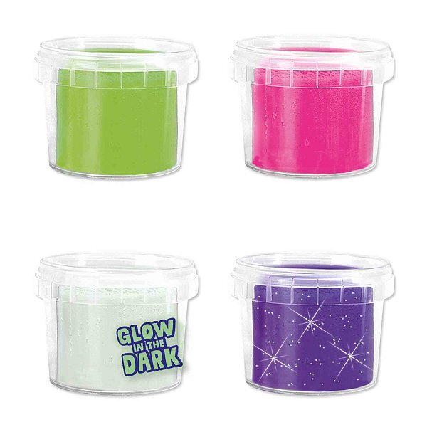 Modelina svietiaca v tme 4 x 90gr