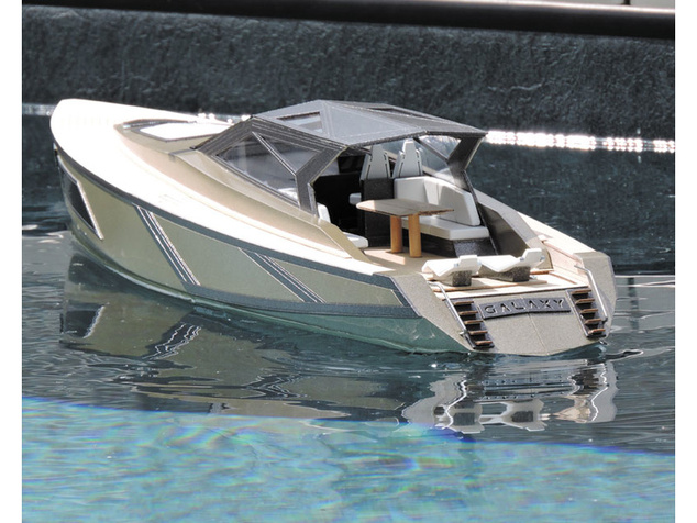 Mantua Model Galaxy 53ft luxusná jachta 1:25 kit