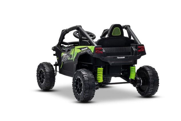 Elektrické autíčko Kawasaki TERYX KRX 1000 12V, čierne, jednomiestne, odpružená zadná nápr