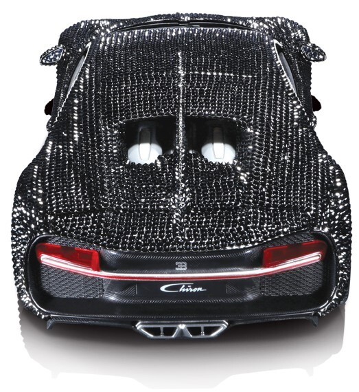 Bburago 1:18 Limited Bugatti Chiron Swarowski Crystal Version