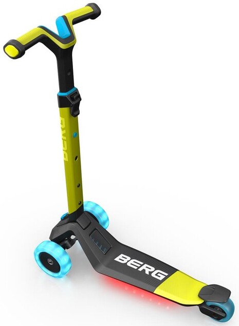 BERG Nexo detská kolobežka Lights LED-deck Lime