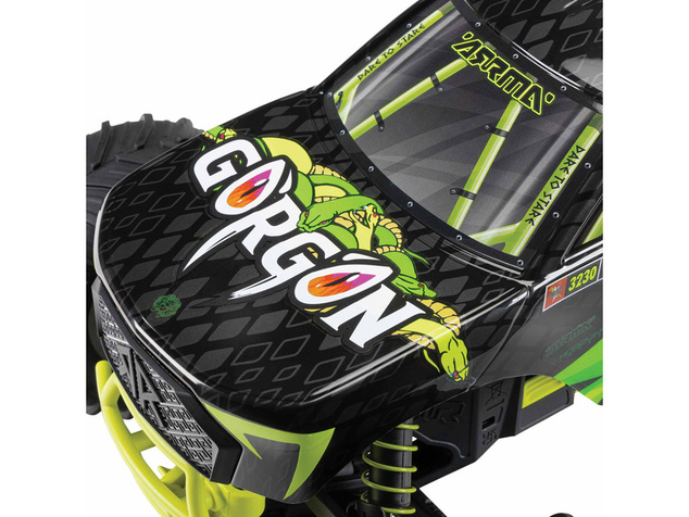 Arrma Gorgon 1:10 Smart RTR oceľová