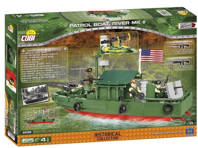Cobi 2238 Patrol Boat River MK II