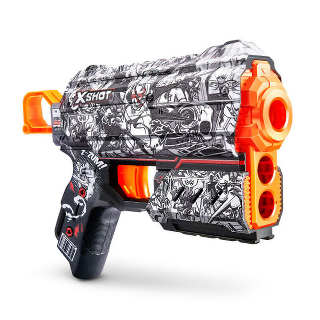 Zuru X-Shot Skins Flux Dart Blaster – Illustrate (8 šípok)