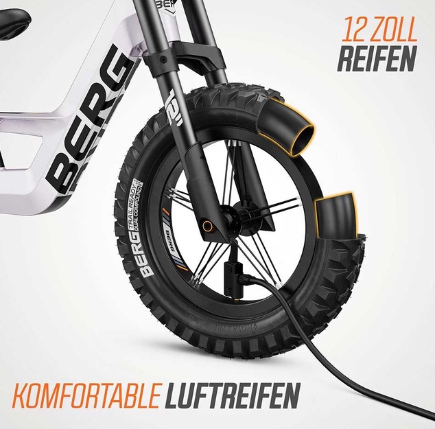BERG Biky Cross White Handbrake
