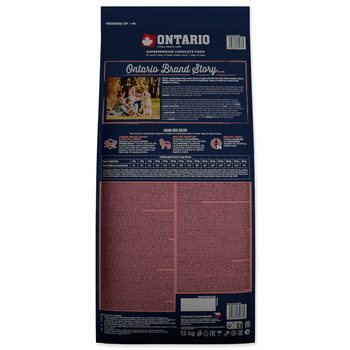 Krmivo Ontario Senior Large Chicken &amp; Sweet Potatoes 12kg