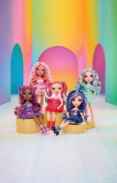 Rainbow High Be Dazzling Fashion bábika - Adeline Rose (Pink)