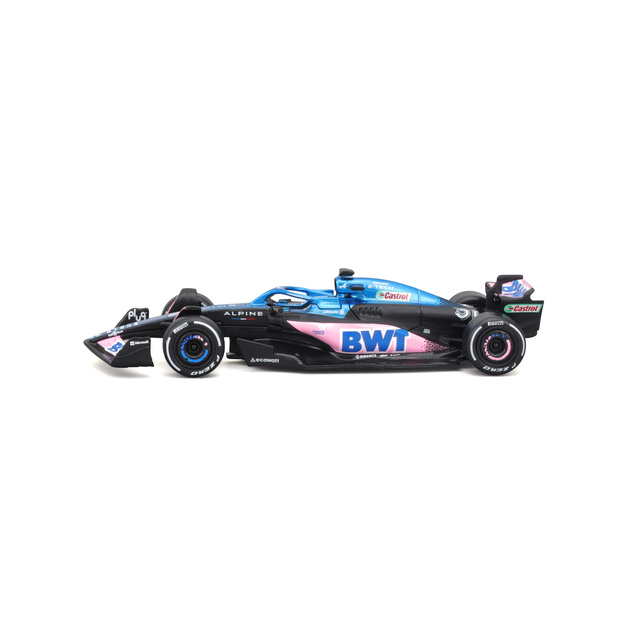 Bburago 1:43 RACE Formel F1 - BWT Alpine F1 Team A524 (2024) #31 (Esteban Ocon)