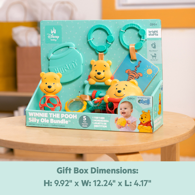 DISNEY BABY Poklon set multisenzorni Disney Baby Winnie the Pooh, 0m+