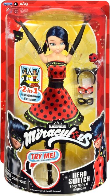 Orbico Miraculous hero switch Ladybug