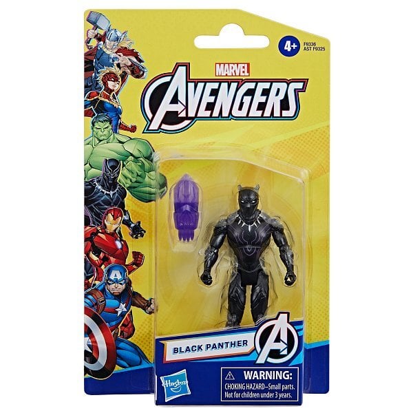 HASBRO - Avengers Black Panther Figur 10cm mit Zubehör