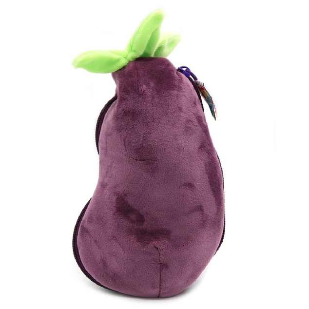 FLIPETZ 2v1 Plüschelefant / Aubergine - Velvet