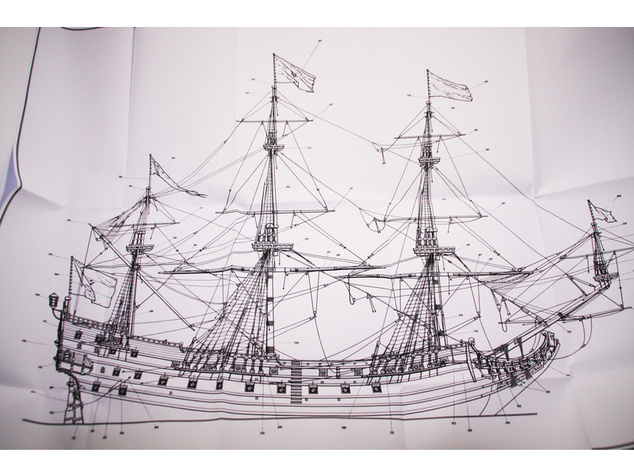 COREL Prins Willem 1651 1:100 kit