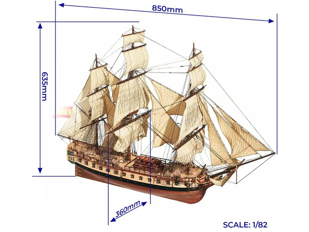 OCCRE Diana 1:85 kit