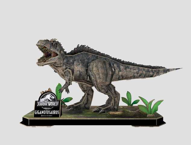 3D Puzzle REVELL 00245 - Jurassic World - Gigantosaurus