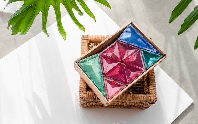 CONNETIX® Pastel Geometry Pack magnetická stavebnica 40 ks