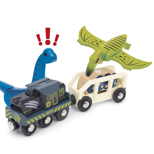 Brio Dinosaurí vlak na batérie