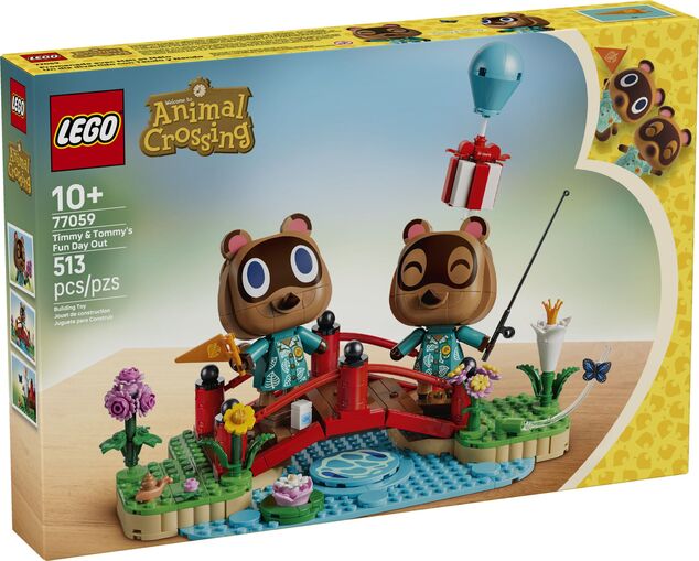 LEGO® Animal Crossing™ 77059 Zábavný deň Timmy a Tommy