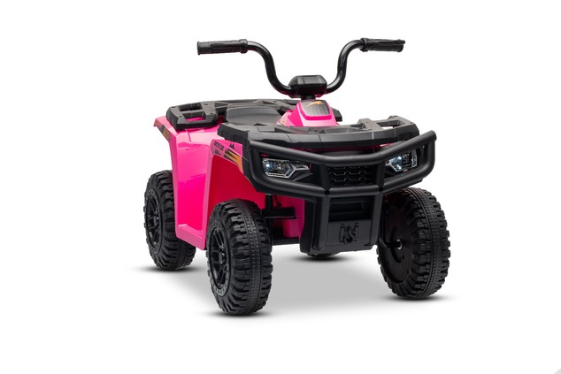 Licencovaná elektrická štvorkolka Arctic Cat 12V so zadným pohonom, ružová, LED svetlá, Lí