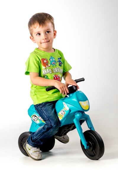 Odrážadlo Enduro Yupee tyrkysové veľké