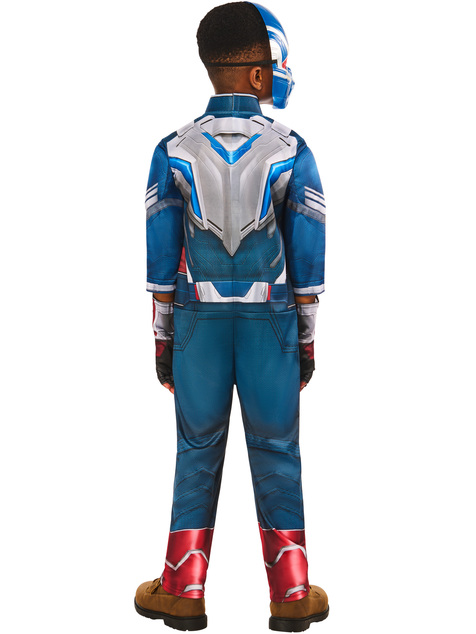 AVENGERS Kapitán Amerika detský kostým veľkosť S(122-128cm)