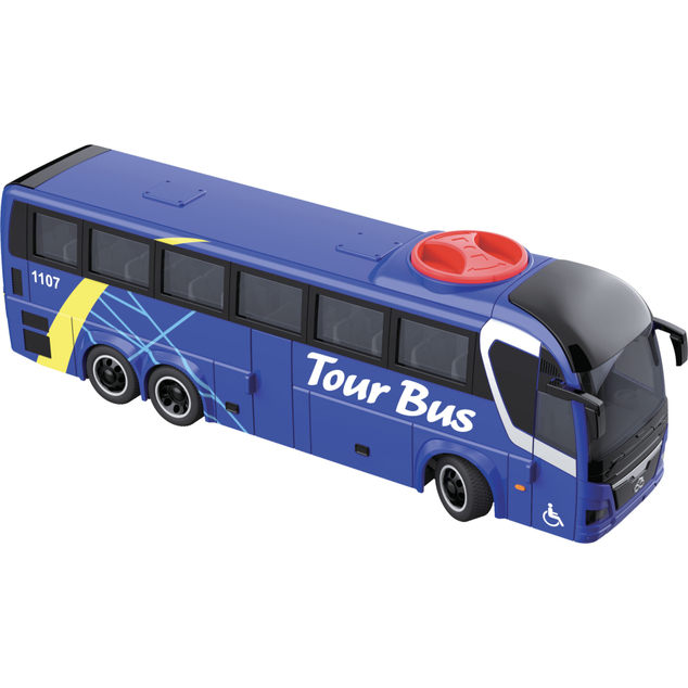 CITY SERVICE CAR - Autobus 1:16 - modrý