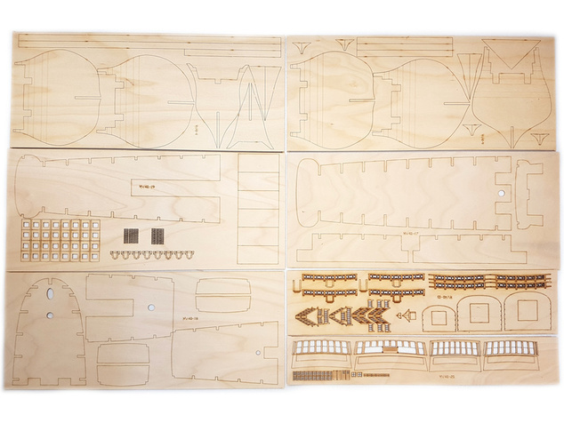 MAMOLI Royal Louis 1780 1:90 kit