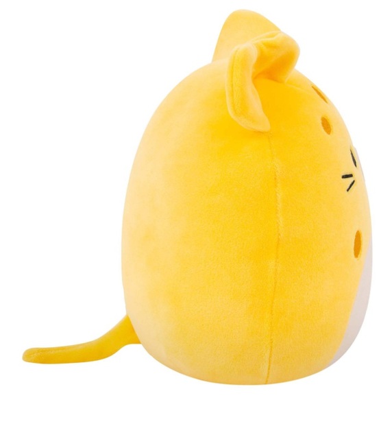 Squishmallows Žltá syrová myška Amelia, 35 cm