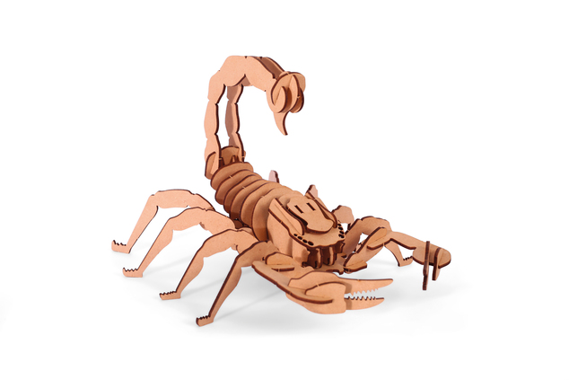 GRAINE CREATIVE 3D Puzzle Škorpijon 35 kos