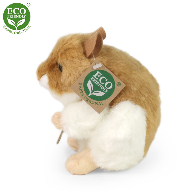 Plyšový škrečok 13 cm ECO-FRIENDLY