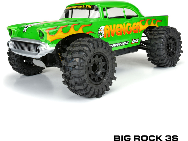 Pro-Line karoséria 1:8 Chevy Bel Air 1957 "Avenger Edition" číra: Losi LMT