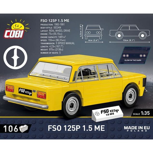 Cobi 24588 FSO 125P 1.5 ME, 1:35, 106 PS