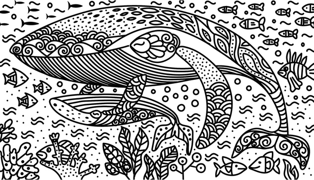 Janod Atelier Sada Midi Maľovanie Oceán od 7 rokov