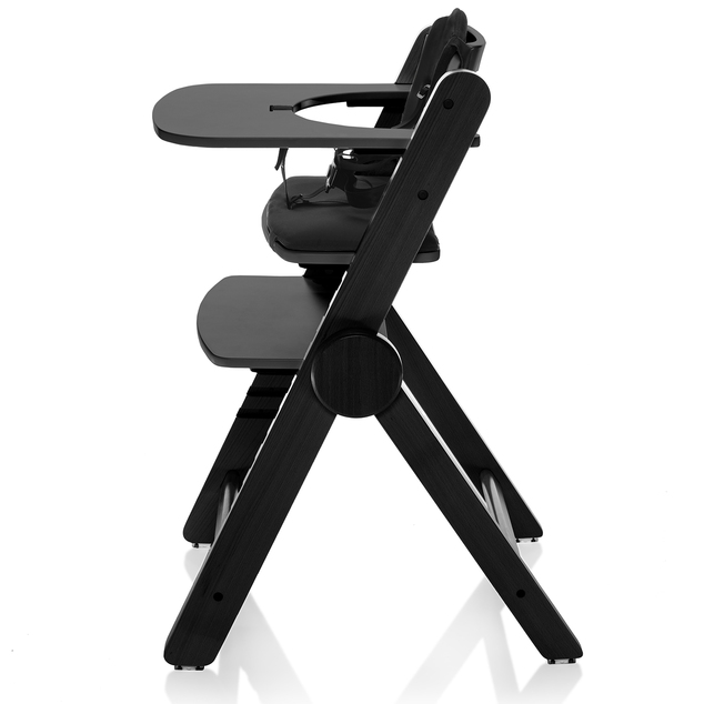 Drevená jedálenská stolička Clipp &amp; Clapp, Black