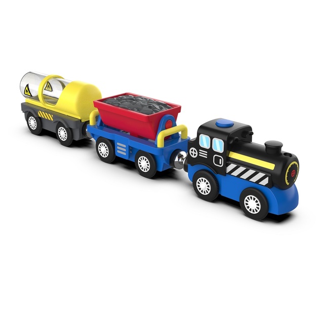 2Kids Toys Parný vlak nákladný na batérie
