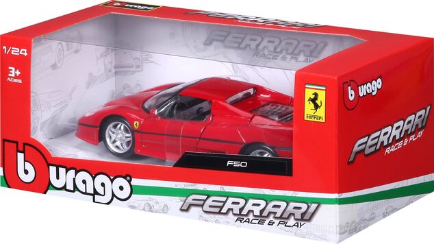 Bburago 1:24 Ferrari F50 Rot