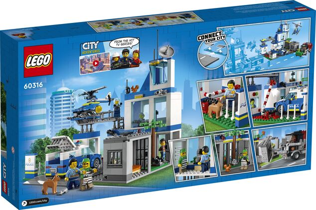 LEGO® City 60316 Rendőrőrs