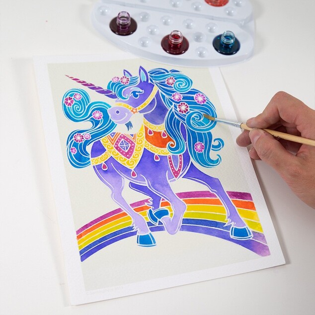 SENTOSPHERE AQUARELLUM JUNIOR Jednorožce