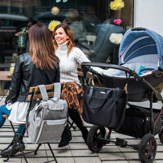 BABYONO Taška prebaľovacia Coco Black