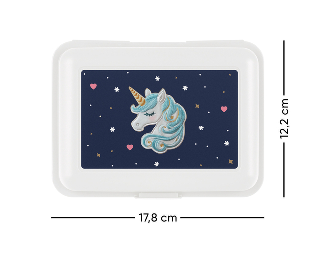 BAAGL Brotdose Unicorn Gold