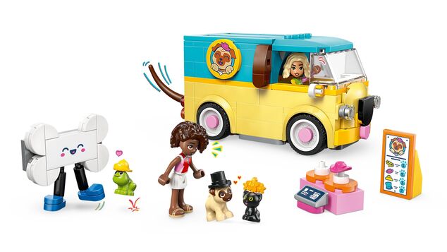 LEGO® Friends 42678 Dodávka s doplnkami pre maznáčikov