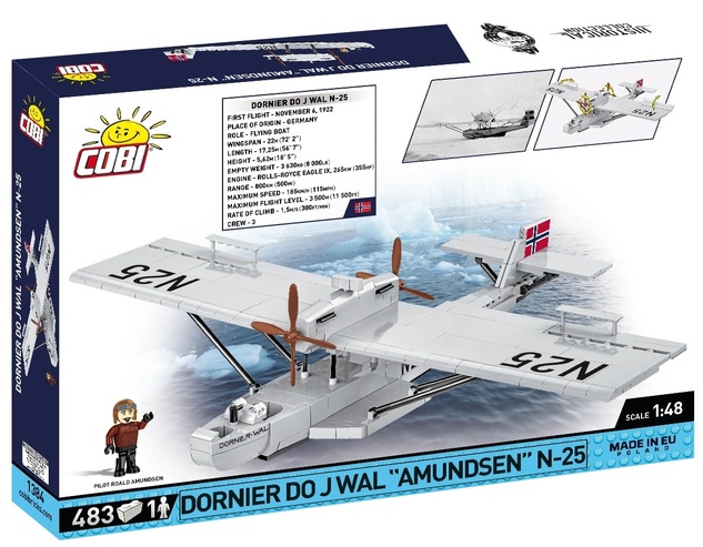 Cobi Historical Collection Dornier Do J Wal "Amundsen" N-25 1:48 483k