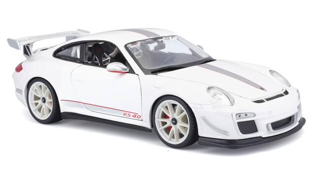 Bburago 1:18 Plus Porsche 911 GT3 RS Weiß