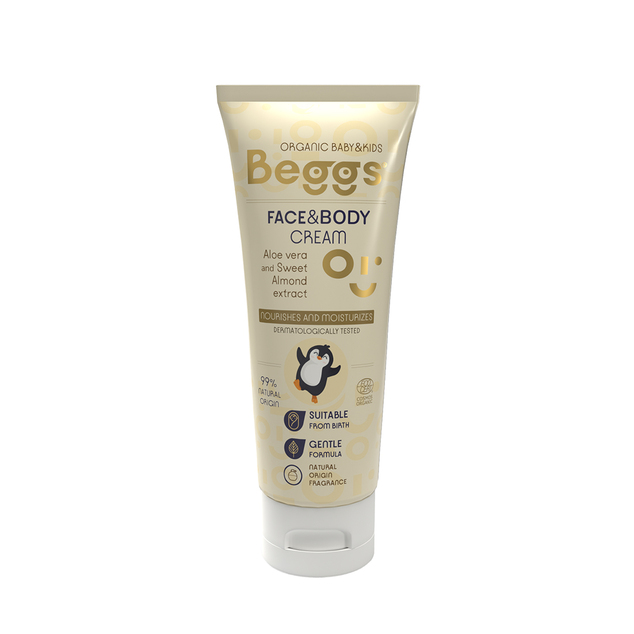 Beggs Kinder Feuchtigkeitscreme für Gesicht und Körper (75 ml)