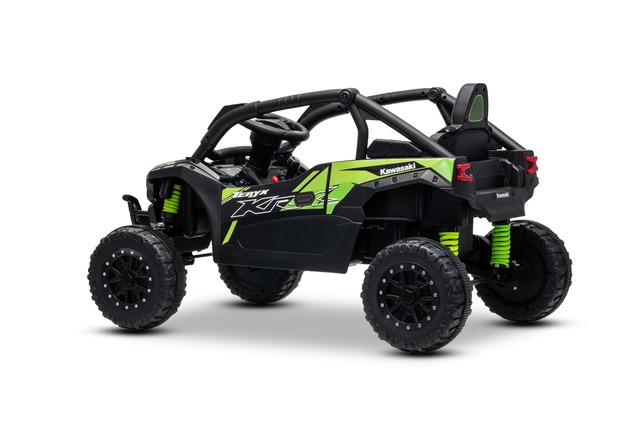 Elektrické autíčko Kawasaki TERYX KRX 1000 12V, čierne, jednomiestne, odpružená zadná nápr